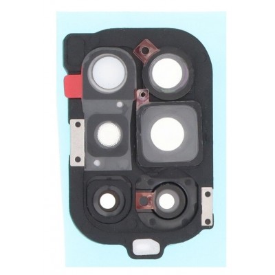 Camera Lens Glass With Frame For Oneplus 9r 5g White By - Maxbhi Com
