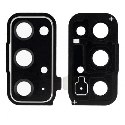 Camera Lens Glass with Frame for Samsung Galaxy S20 FE 5G Black