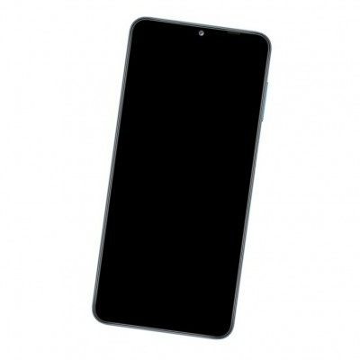 Camera Lens Glass with Frame for Samsung Galaxy A12 Black