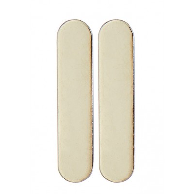 Volume Side Button Outer For Apple Iphone 12 Pro Max Gold By - Maxbhi Com