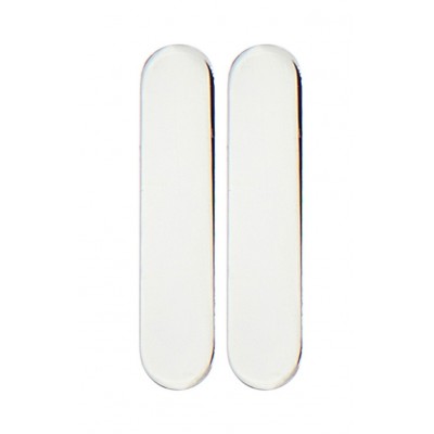Volume Side Button Outer For Apple Iphone 12 Pro Max Silver By - Maxbhi Com
