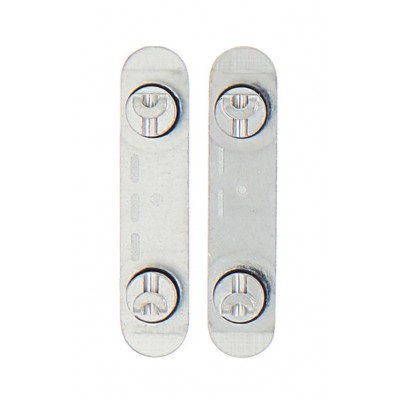 Volume Side Button Outer For Apple Iphone 12 Pro Max Silver By - Maxbhi Com