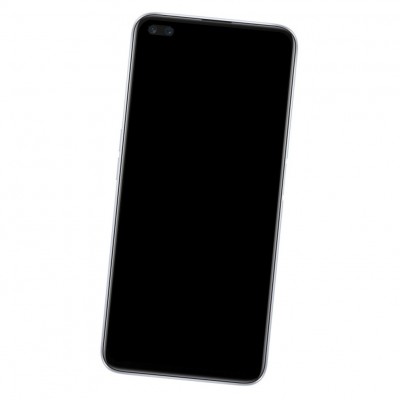 Camera Lens Glass with Frame for Realme X3 SuperZoom Black
