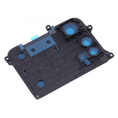 Camera Lens Glass With Frame For Xiaomi Poco M4 Pro Blue By - Maxbhi Com