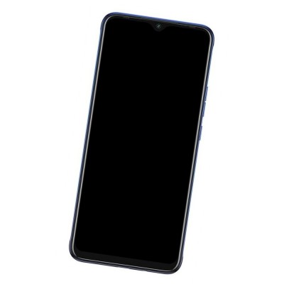 Camera Lens Glass with Frame for Tecno Spark 6 Air Blue