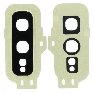 Camera Lens Glass With Frame For Samsung Galaxy S10e Yellow By - Maxbhi Com
