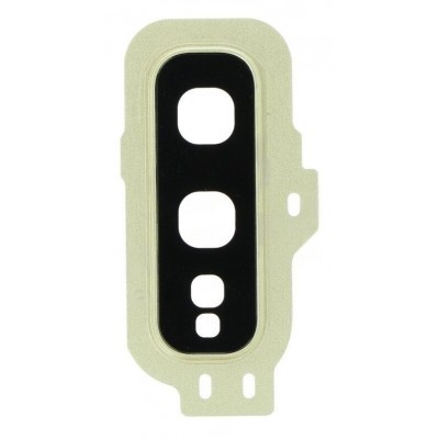 Camera Lens Glass With Frame For Samsung Galaxy S10e Yellow By - Maxbhi Com