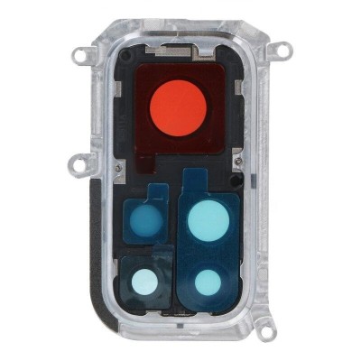 Camera Lens Glass With Frame For Xiaomi Mi 10t Silver By - Maxbhi Com