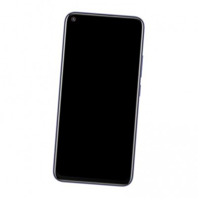 Camera Lens Glass with Frame for Vivo Y30 White
