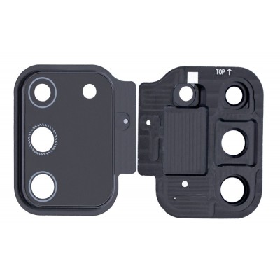 Camera Lens Glass With Frame For Samsung Galaxy S10 Lite White By - Maxbhi Com