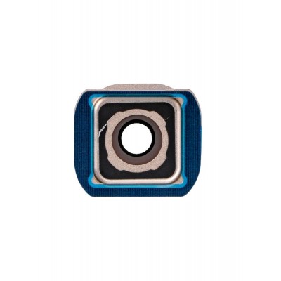Camera Lens Glass With Frame For Samsung Galaxy S6 Gold By - Maxbhi Com
