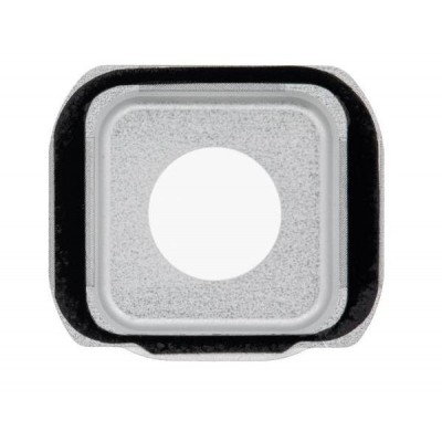 Camera Lens Glass With Frame For Samsung Galaxy S6 White By - Maxbhi Com