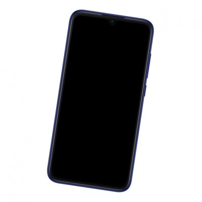 Camera Lens Glass with Frame for Xiaomi Mi Play White