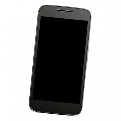 Camera Lens Glass with Frame for Motorola Moto G4 Play Black
