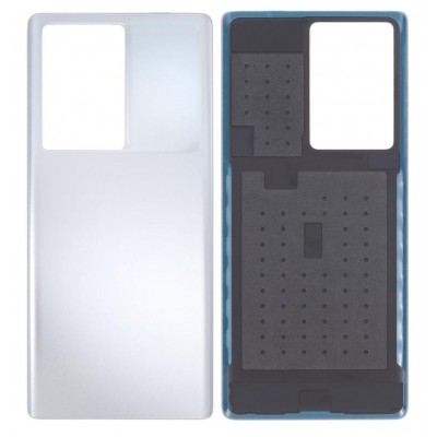 Back Panel Cover For Zte Nubia Z40 Pro 5g Silver - Maxbhi Com