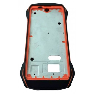 Lcd Frame Middle Chassis For Blackview N6000 Orange By - Maxbhi Com