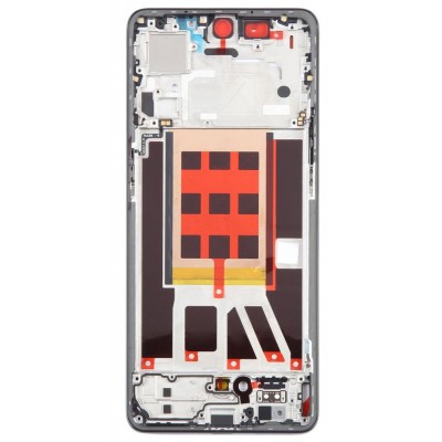 Lcd Frame Middle Chassis For Oppo Reno9 5g Black By - Maxbhi Com