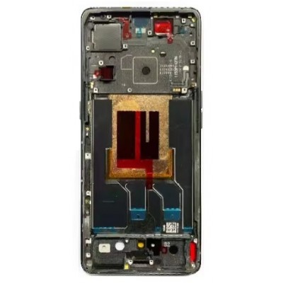 Lcd Frame Middle Chassis For Oppo Reno9 Pro Plus Black By - Maxbhi Com