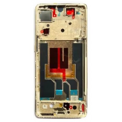 Lcd Frame Middle Chassis For Oppo Reno9 Pro Plus Gold By - Maxbhi Com