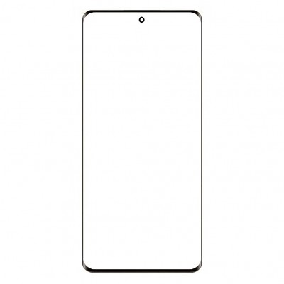 Replacement Front Glass For Oppo Reno9 5g Black By - Maxbhi Com
