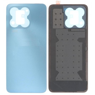 Back Panel Cover For Honor X8a Cyan - Maxbhi Com