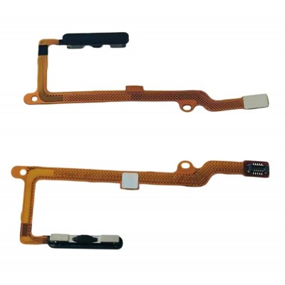 Fingerprint Sensor Flex Cable For Honor X8a Black By - Maxbhi Com