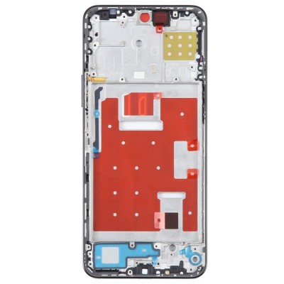 Lcd Frame Middle Chassis For Honor X8a Black By - Maxbhi Com