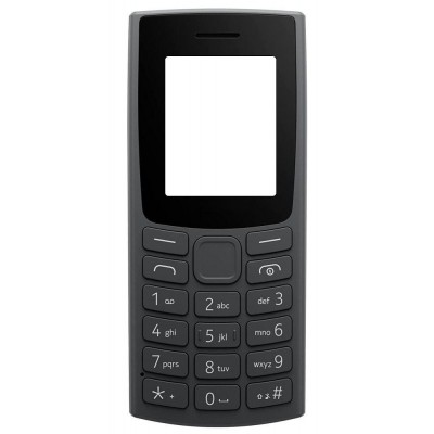 Full Body Housing For Nokia 105 2023 Black - Maxbhi Com