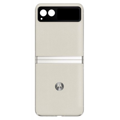 Back Panel Cover For Motorola Razr 40 Cream - Maxbhi Com