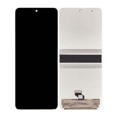 Lcd With Touch Screen For Motorola Razr 40 White By - Maxbhi Com