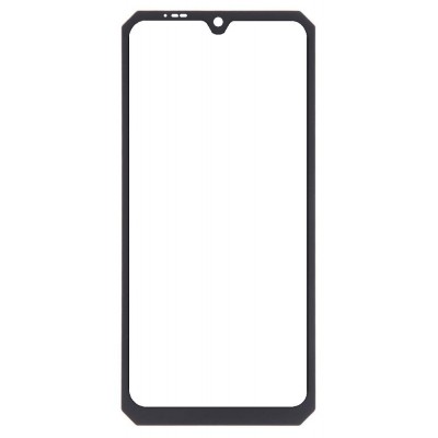 Replacement Front Glass For Cubot Kingkong 5 Black By - Maxbhi Com