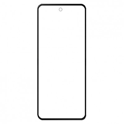 Replacement Front Glass For Motorola Razr 40 Black By - Maxbhi Com
