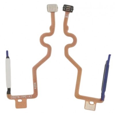 Fingerprint Sensor Flex Cable For Itel S23 White By - Maxbhi Com