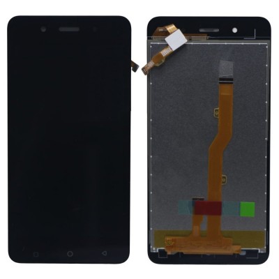 LCD with Touch Screen for Itel A23S Black