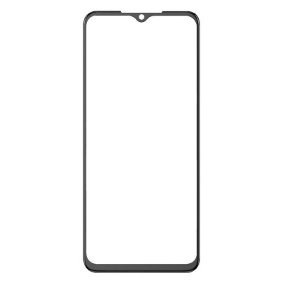 Replacement Front Glass For Itel A60 Black By - Maxbhi Com