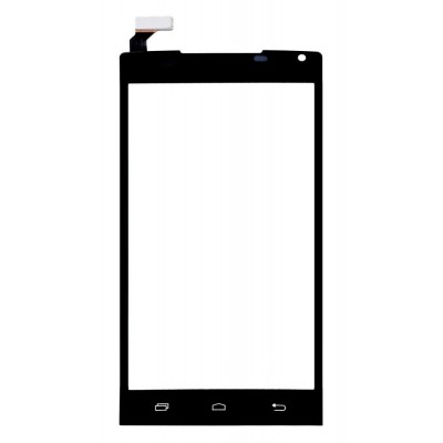 Touch Screen Digitizer For Intex Aqua Hd Black By - Maxbhi Com