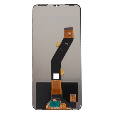 Lcd With Touch Screen For Infinix Hot 30i Orange By - Maxbhi Com