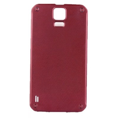 Back Panel Cover For Samsung Galaxy S5 Active Smg870a Red - Maxbhi Com