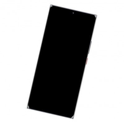 Camera Lens Glass with Frame for ZTE Nubia Z40 Pro 5G White