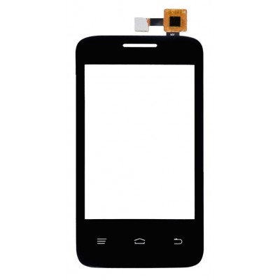 Touch Screen Digitizer For Intex Cloud X1 Black By - Maxbhi Com