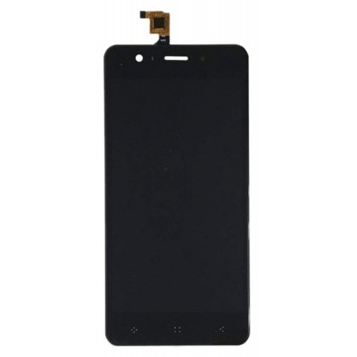 Lcd With Touch Screen For Elephone P8 Mini White By - Maxbhi Com