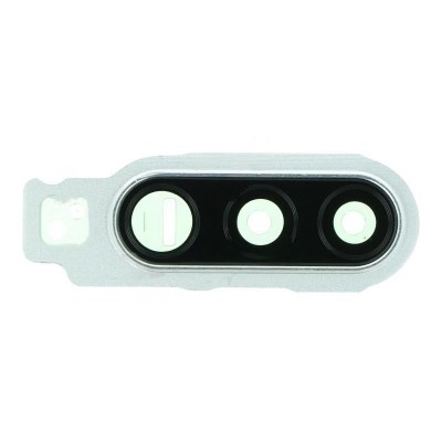 Camera Lens Glass With Frame For Samsung Galaxy A90 5g White By - Maxbhi Com