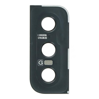 Camera Lens Glass With Frame For Samsung Galaxy S21 5g Black By - Maxbhi Com