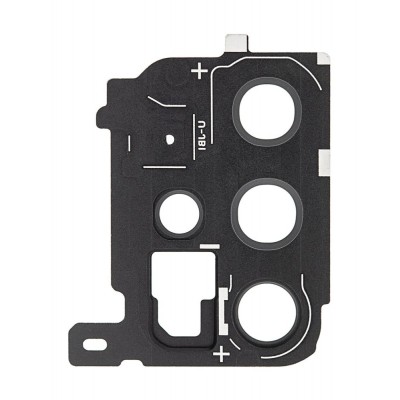 Camera Lens Glass With Frame For Samsung Galaxy S20 Plus 5g Grey By - Maxbhi Com