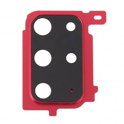 Camera Lens Glass With Frame For Samsung Galaxy S20 Plus 5g Red By - Maxbhi Com