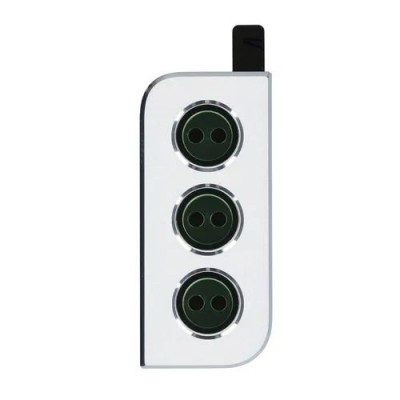 Camera Lens Glass With Frame For Samsung Galaxy S21 Plus White By - Maxbhi Com