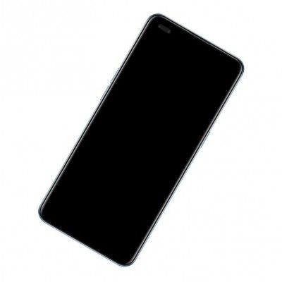 Camera Lens Glass with Frame for Oppo Reno 4 Black