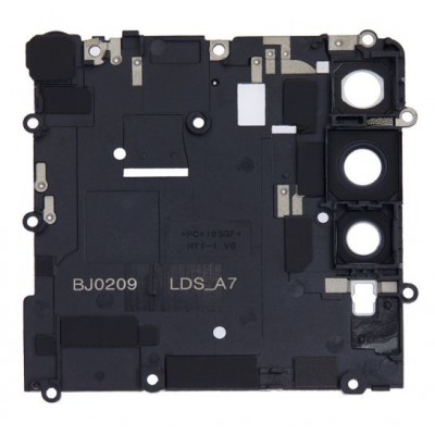 Camera Lens Glass With Frame For Motorola Edge Magenta By - Maxbhi Com