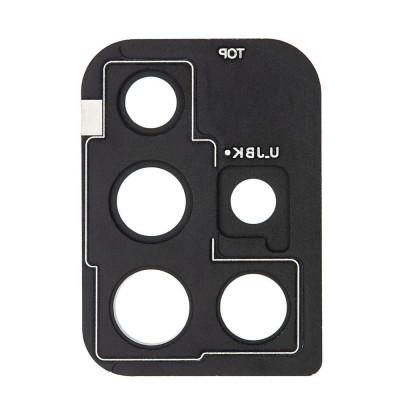 Camera Lens Glass With Frame For Samsung Galaxy A51 5g White By - Maxbhi Com