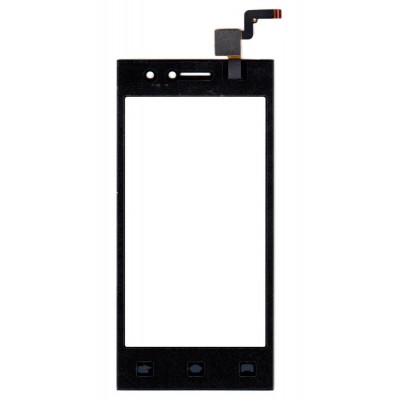 Touch Screen Digitizer For Lava A76 Black By - Maxbhi Com